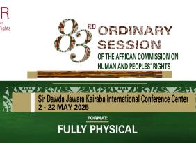 83rd Ordinary Session of the African Commission on Human & Peoples’ Rights