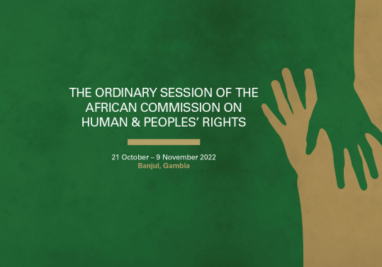 ACHPR 73rd Ordinary Session