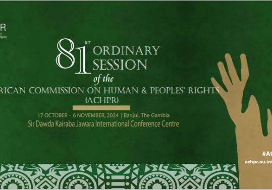 81st Ordinary Session [Public]