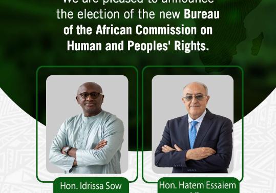New Bureau - ACHPR 