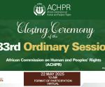 Closing Ceremony Banner 