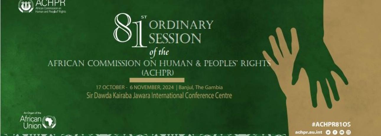 81st Ordinary Session [Public]