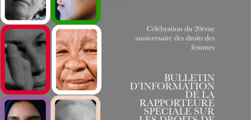 BULLETIN D’INFORMATION DE LA RAPPORTEURE SPÉCIALE SUR LES DROITS DE LA FEMME EN AFRIQUE OCTOBRE 2023