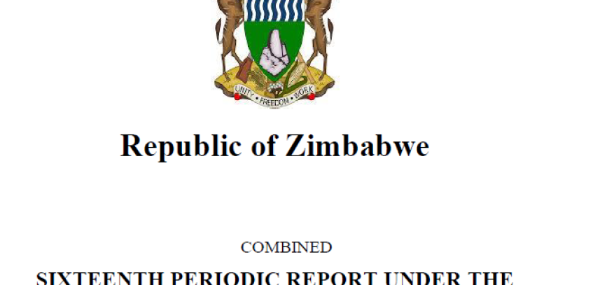 Zimbabwe 16th Periodic Report, 2019 - 2023