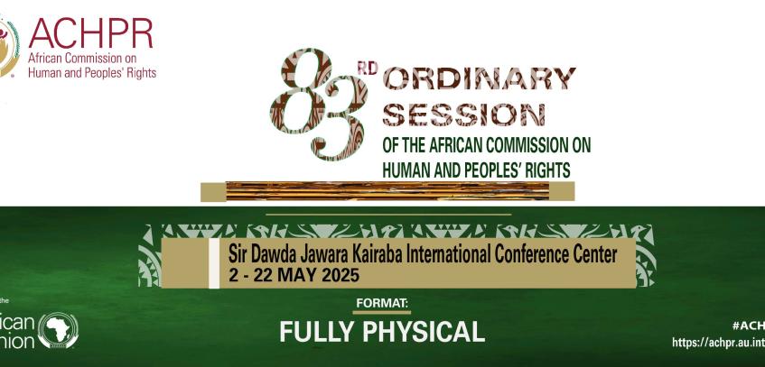 83rd Ordinary Session of the African Commission on Human & Peoples’ Rights